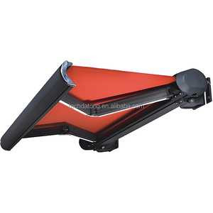 Grande auvent rétractable <span class=keywords><strong>de</strong></span> luxe <span class=keywords><strong>en</strong></span> aluminium pour camping-car avec éclairage LED et protection contre la pluie pour caravane et camping-car - Product Image 3
