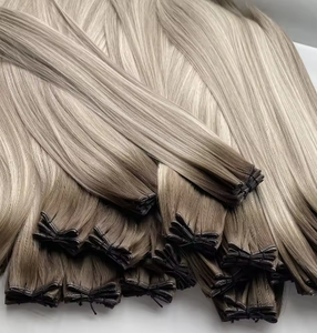 Cheveux humains vietnamiens multicolores de couleur naturelle, cheveux de tressage bohème, trame unique, sans nœuds, sans perte, vente en gros - Product Image 5