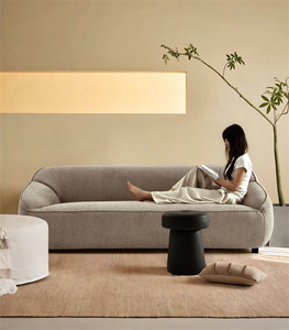 Muebles de sala de estar Conjunto de sofá italiano Tela de tecnología nórdica Forma de L Seccional Algodón Lino Reclinable <span class=keywords><strong>Chaise</strong></span> <span class=keywords><strong>Longue</strong></span> Sofás - Product Image 3