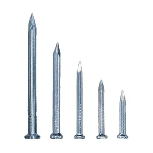 Low Price Per Kg Iron Nail Concrete Iron Nails For Construction Round Head Common Iron Galvanized Steel Nails