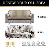 5 7 places turquie entièrement équipée canapé couvre imprimé étanche L forme canapés chaise couverture élastique extensible housse Funda De 3 pièces