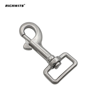 ตะขอเกี่ยวสแตนเลสทรงสี่เหลี่ยม RICHWITS เกรด 304 316 ขัดเงา สำหรับใช้งานอุตสาหกรรมทั่วไป - Product Image 1