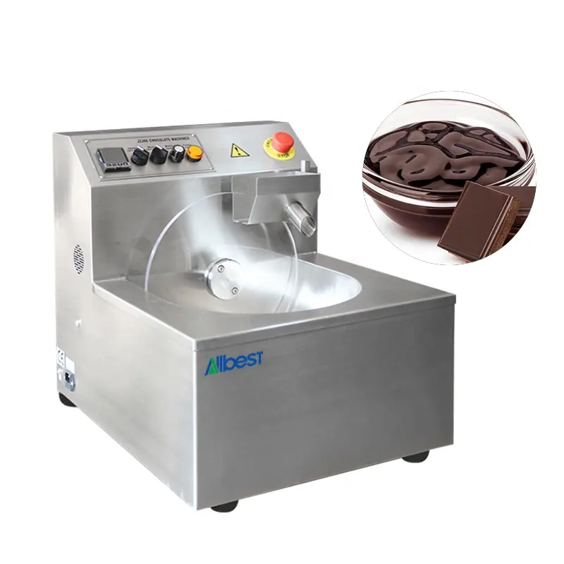 1st कीमत वाणिज्यिक उन्नत डेस्कटॉप के साथ चॉकलेट वसा पिघलने टैंक और चॉकलेट तड़के मशीन हिल