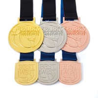 Fabricantes de Medallas, Trofeo de Metal 2/3D al por Mayor, Medalla Ecológica Personalizada con Logotipo en Oro, Plata y Bronce, Medalla Deportiva Personalizada de Taekwondo