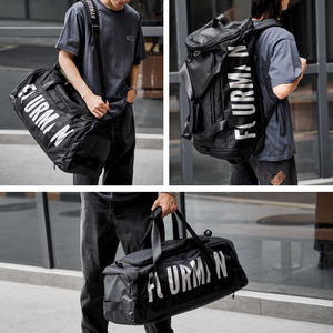 Sac à dos tendance personnalisé pour la randonnée et la salle de sport, grande capacité, sac de voyage pour courts trajets - Product Image 5
