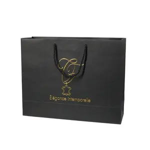 Große A3 Größe Angepasst Luxus Papier Boutique Taschen Mit Gold Logo