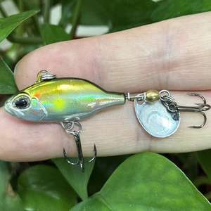 Roman <span class=keywords><strong>en</strong></span> gros Mini Nouveau Tournant Vibrations Spinner Appâts 35mm 7g Sinkin Pêche Leurres Jig - Product Image 6