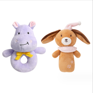 Soffice bambino sonaglio peluche animali di pezza sonaglio Set doccia per i neonati che giocano doccia sonaglio peluche - Product Image 6