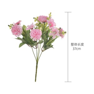 คาลลาฟลอรัลตะกร้าดอกไม้ประดิษฐ์สีชมพูสีขาวดอกไม้งานแต่งงานตกแต่งโต๊ะตกแต่งบ้านสไตล์ INS MW81002 - Product Image 4