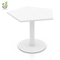Table de conférence modulaire en forme de U moderne IULTRA pour 12 personnes avec plateau en MDF pour mobilier de bureau dans les salles de formation