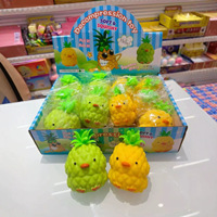 Jouet à presser en forme de canard ananas mignon, très populaire, pour la relaxation et le soulagement du stress – Jouet Squishy en gros