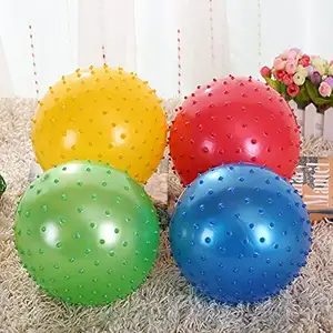 عالية الجودة الصحية نطاط كرة تمرين يوجا مضخة نفخ الحسية لعبة كرات للأطفال الرياضية