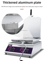 Machine professionnelle électrique japonaise pour gâteaux aux fruits de mer et fossilisés, presse à tako senbei, gril à crêpes de crevettes, poulpes et calamars