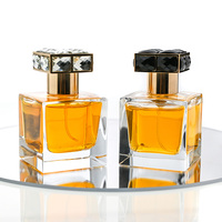 Best-seller - Flacon de parfum transparent avec logo personnalisé et boîte - 30 ml, 50 ml, 100 ml - Emballage de parfum de luxe