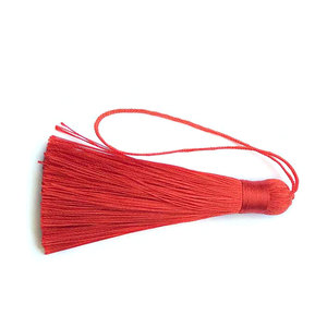 เครื่องประดับตกแต่งขอบพู่สีทองประดับขอบพู่แบบแท่ง - Product Image 2