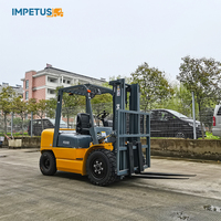Chariot élévateur diesel IMPETUS de petite taille 2,5 tonnes, 3 tonnes, 3,5 tonnes, 4 tonnes, 5 tonnes avec moteur EPA Euro 5