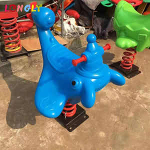 Aire de jeux pour enfants avec cheval à bascule de printemps style animal et bon marché - Product Image 6