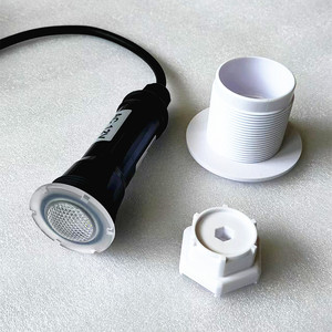 12W 18W RGB <span class=keywords><strong>LED</strong></span> Spa Ánh sáng ac12v nicheless lõm phù hợp thay thế dưới nước bồn tắm Đèn hồ bơi bóng đèn d55mmxh161mm - Product Image 1