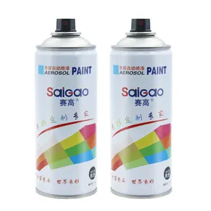 SAIGAO 하이 퀄리티 공장 OEM 색상 아크릴 에어로졸 페인트 색상 자동차 크랙 스프레이 페인트