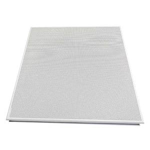 Nhôm clip trong thả trần tin gạch Bảng điều chỉnh Quảng Đông Faux plafond treo đục lỗ kim loại trần giả vật liệu trong văn phòng - Product Image 1