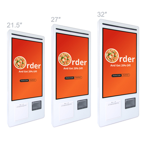 24 inch không dùng tiền mặt thanh toán kiosk QR mã NFC đầu đọc thẻ tín dụng tự Dịch vụ thiết bị đầu cuối - Product Image 6