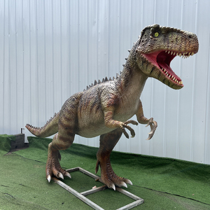 Modèle de <span class=keywords><strong>dinosaure</strong></span> T-rex animatronique de 4 m de long, taille réelle, pour jardin, centre commercial, à vendre - Product Image 3