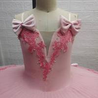 Offre Spéciale Nouveaux Costumes De Danse Fille Robe De Performance Tutu En Velours Rose. Nouveau -- 31