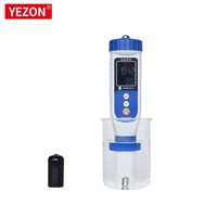 Medidor de Cloro Residual y Ozono Disuelto Tipo Pluma, Resistente al Agua, con Pantalla Grande para Pruebas en Campo