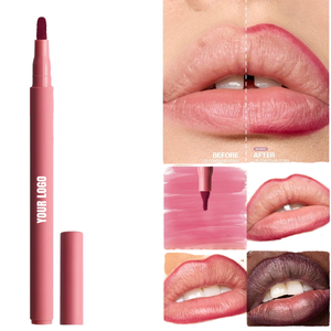 <span class=keywords><strong>Crayon</strong></span> à lèvres personnalisé à haute pigmentation Marqueur à lèvres étanche sans cruauté <span class=keywords><strong>Crayon</strong></span> à lèvres liquide anti-transpiration <span class=keywords><strong>Crayon</strong></span> à lèvres antiadhésif - Product Image 1