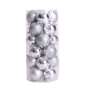 Adornos Navideños Rojos y Dorados Modernos Hechos <span class=keywords><strong>a</strong></span> <span class=keywords><strong>Mano</strong></span> de Alta Calidad, <span class=keywords><strong>Bolas</strong></span> de Plástico Resistentes <span class=keywords><strong>a</strong></span> los Golpes, Impermeables y Ecológicas - Product Image 5
