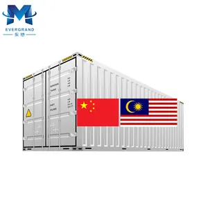 10 años de contenedor de consolidación de carga Envío de China a Port Klang Tanjung Pelepas Malasia agente puerta a puerta