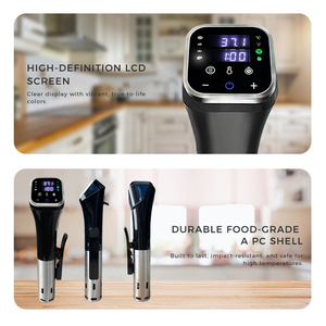 Điện ngâm tuần hoàn ẩm thực sous vide Máy Wifi sous vide điều khiển chính xác chân không thực phẩm Nồi nấu chậm - Product Image 2