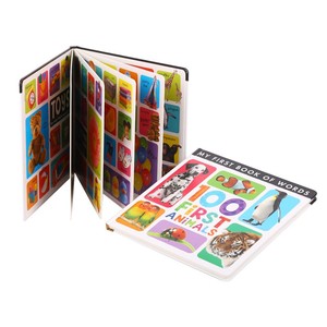 หนังสือกระดาษการศึกษาสำหรับเด็กปฐมวัย24x24ซม. หนังสือกระดาษยูนิเซ็กซ์สีสันสดใสใช้ได้จริง - Product Image 5