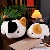 Peluche créative super douce et grasse, jouets en peluche pour gros chat, oreiller axolotl mignon, adorable peluche paresseux panda peluche gros cochon