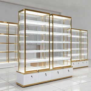 Présentoir à bijoux vitrine comptoir en <span class=keywords><strong>verre</strong></span> armoire pour magasin de détail boutique de luxe - Product Image 3