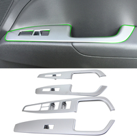 Accessoires intérieurs de voiture ABS, protection de l'interrupteur de commande de lève-vitres pour Hyundai Elantra 2017