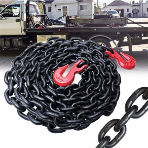 Grade 80 Steel Lifting Chain Black Oxide Welded Round Link <b>Hoist</b> for Industrial Crane Mining High Strength Grade 80 Lif - Product Image 6