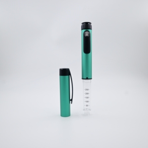 Durable Reusable Packaging Component Metal Body Rubber Stopper Custom Logo Injection <b>Pen</b> Shell <b>Refillable</b> <b>Pen</b> Housing - Product Image 6