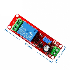 Módulo de Placa de Desarrollo con Temporizador Ajustable JMY DC 12V NE555 - Product Image 5
