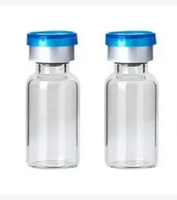 Flacon en verre de 30 ml pour adjuvant de vaccin avec bouchon en caoutchouc pour la production à l'échelle pilote