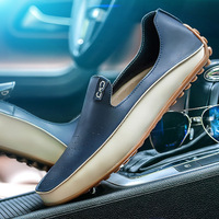 Chaussures décontractées d'été pour hommes grande taille, style mocassins, légères, pour la conduite, tendance mode