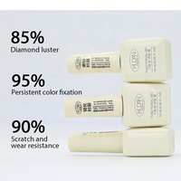 KUDAN Gel de base fonctionnel pour ongles, Top Coat sans résidu, Gel de renforcement, Sûr, Faible odeur, pour Salons de Manucure, DIY, OEM, ODM, Vente en Gros
