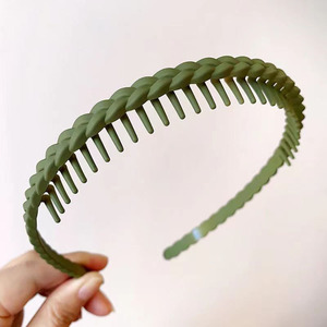 Fascia da donna in plastica semplice antiscivolo con <span class=keywords><strong>pasta</strong></span> fritta Color glassata che attorciglia la fascia <span class=keywords><strong>per</strong></span> bambini all'ingrosso - Product Image 5