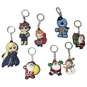 Custom High Quality 3D Silicone Cartoon <b>Anime</b> Rubber Key Chain 3D Pvc Key Ring Kawaii <b>Keychain</b> - Product Image 1