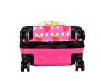 Sac de voyage à roulettes pour enfant, nouvelle collection de valises à main avec roulettes, pour filles et enfants, rose et rouge, joli