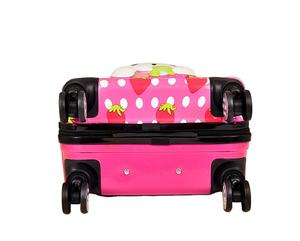 <span class=keywords><strong>Maleta</strong></span> de transporte <span class=keywords><strong>con</strong></span> <span class=keywords><strong>ruedas</strong></span> <span class=keywords><strong>para</strong></span> <span class=keywords><strong>niñas</strong></span> y niños, bolso de viaje encantador, color rosa y rojo, <span class=keywords><strong>con</strong></span> <span class=keywords><strong>ruedas</strong></span> - Product Image 6