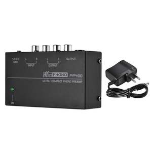 Préamplificateur <span class=keywords><strong>phono</strong></span> ultra compact DAYMIC avec interfaces RCA 1/4 "TRS - Product Image 6