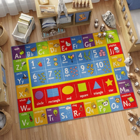Tapis de sol doux pour la maternelle, les tout-petits, les enfants, la crèche, la garderie, la salle de classe, la salle de lecture, style Montessori