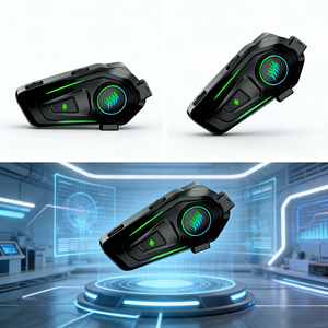 อุปกรณ์เสริมสำหรับรถจักรยานยนต์แบบไร้สายสำหรับลำโพงและชุดหูฟังแฮนด์ฟรี ผลิตจากพลาสติก ABS สำหรับขับขี่ขณะสวมหมวกกันน็อค - Product Image 5