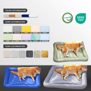 OEM ODM Ortopédico Enfriamiento Camas para perros Estera Cojín Personalizado Grande Gato Camas para perros Cubierta lavable - Product Image 2